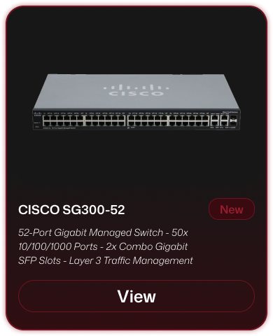 Cisco SG300-52 Managed Switch